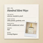 Nishane Hundred Silent Ways fragrance profile card