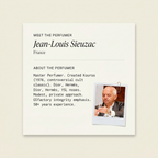 Jean-Louis Sieuzac perfumer profile