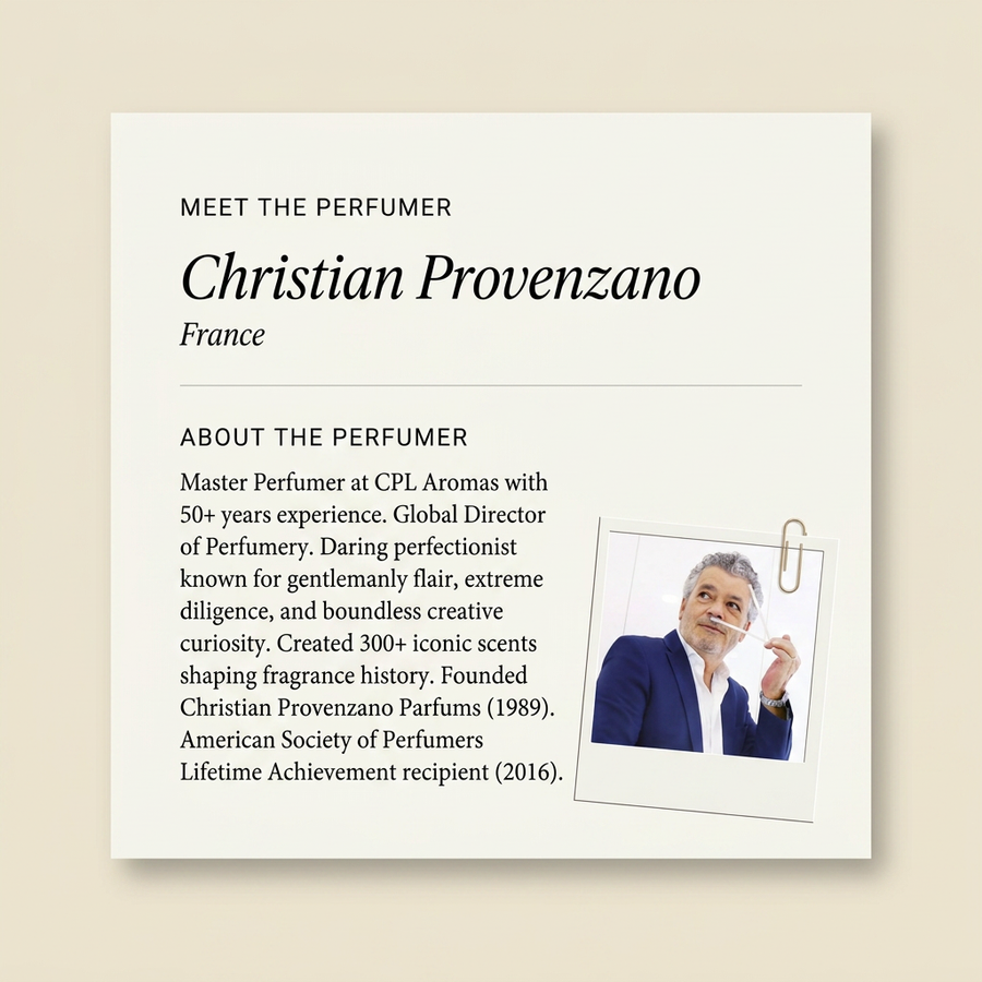 Christian Provenzano perfumer profile