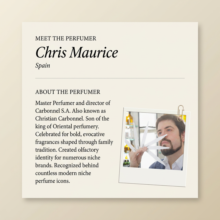 Chris Maurice perfumer profile