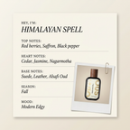 Obvious Parfums HIMALAYAN SPELL fragrance profile card