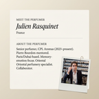 Julien Rasquinet perfumer profile
