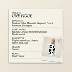 Obvious Parfums UNE FIGUE fragrance profile card