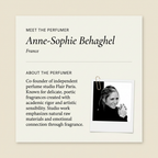 Anne-Sophie Behaghel perfumer profile