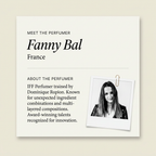 Fanny Bal perfumer profile