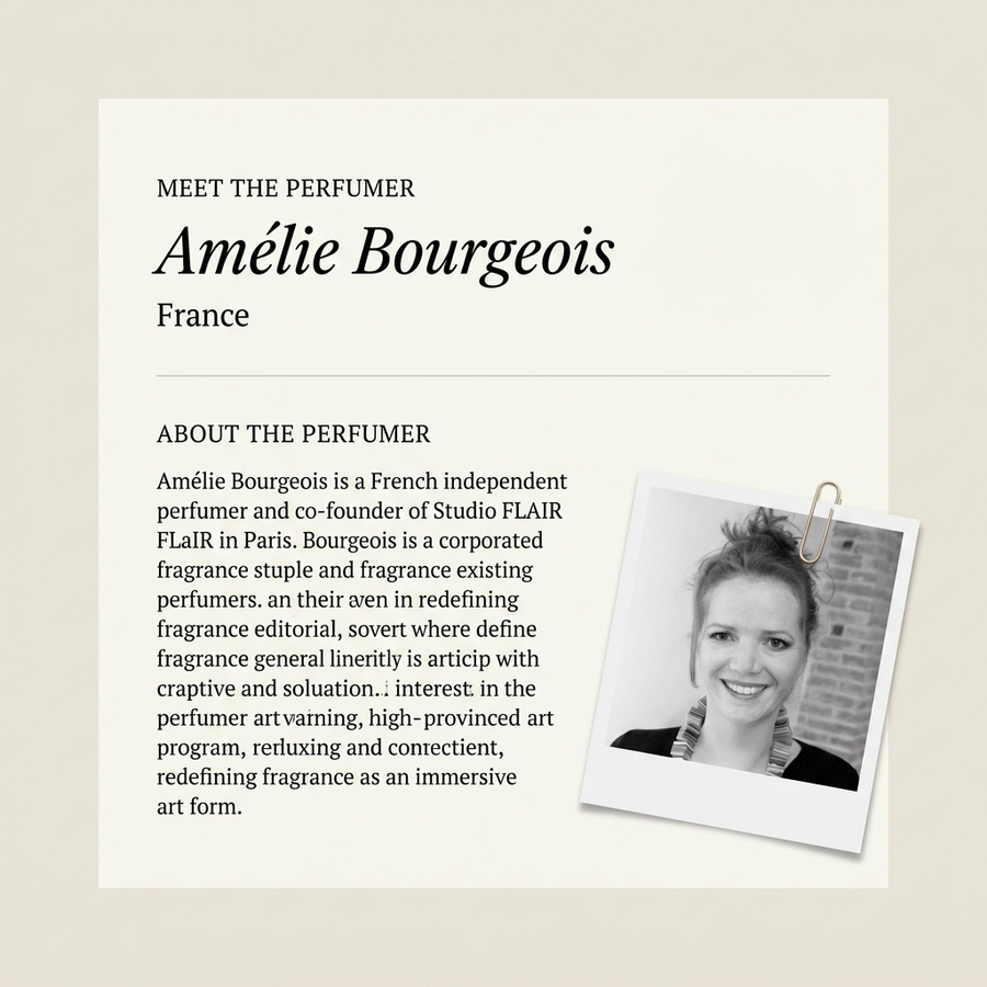 Amélie Bourgeois perfumer profile