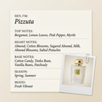 Olfattology Pizzuta fragrance profile card