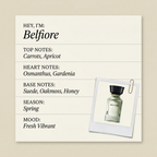 OMAN LUXURY Belfiore fragrance profile card
