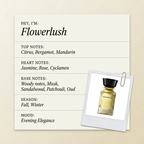 OMAN LUXURY Flowerlush fragrance profile card