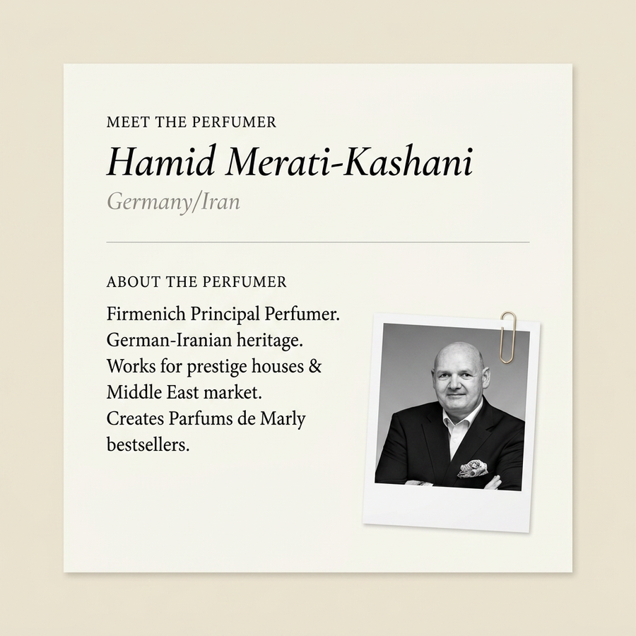 Hamid Merati-Kashani perfumer profile