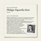 Philippe Paparella-Paris perfumer profile