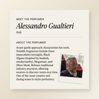 Alessandro Gualtieri perfumer profile