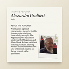 Alessandro Gualtieri perfumer profile