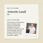 Arturetto Landi perfumer profile