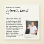Arturetto Landi perfumer profile