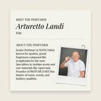 Arturetto Landi perfumer profile