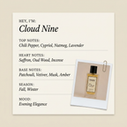 Paradis des Sens Cloud Nine fragrance profile card