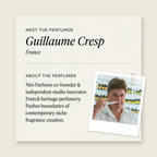 Guillaume Cresp perfumer profile