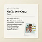 Guillaume Cresp perfumer profile