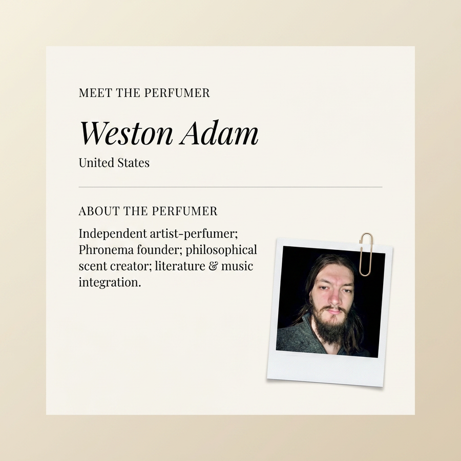 Weston Adam perfumer profile