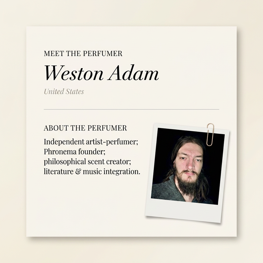 Weston Adam perfumer profile