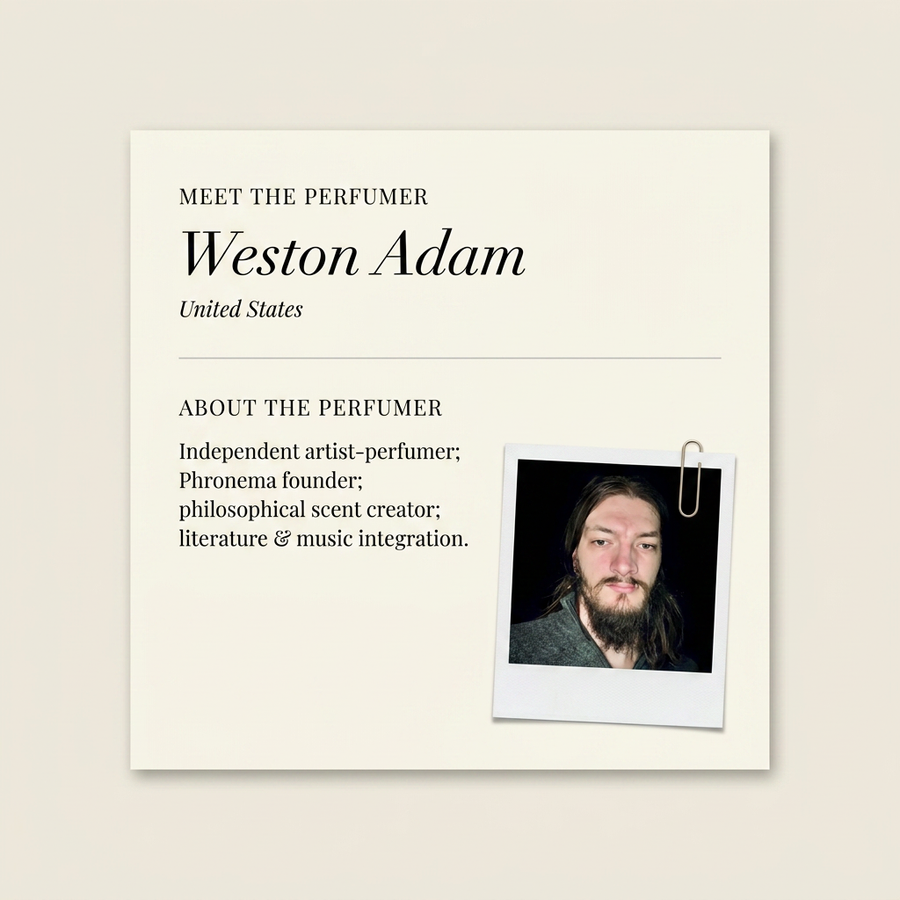 Weston Adam perfumer profile