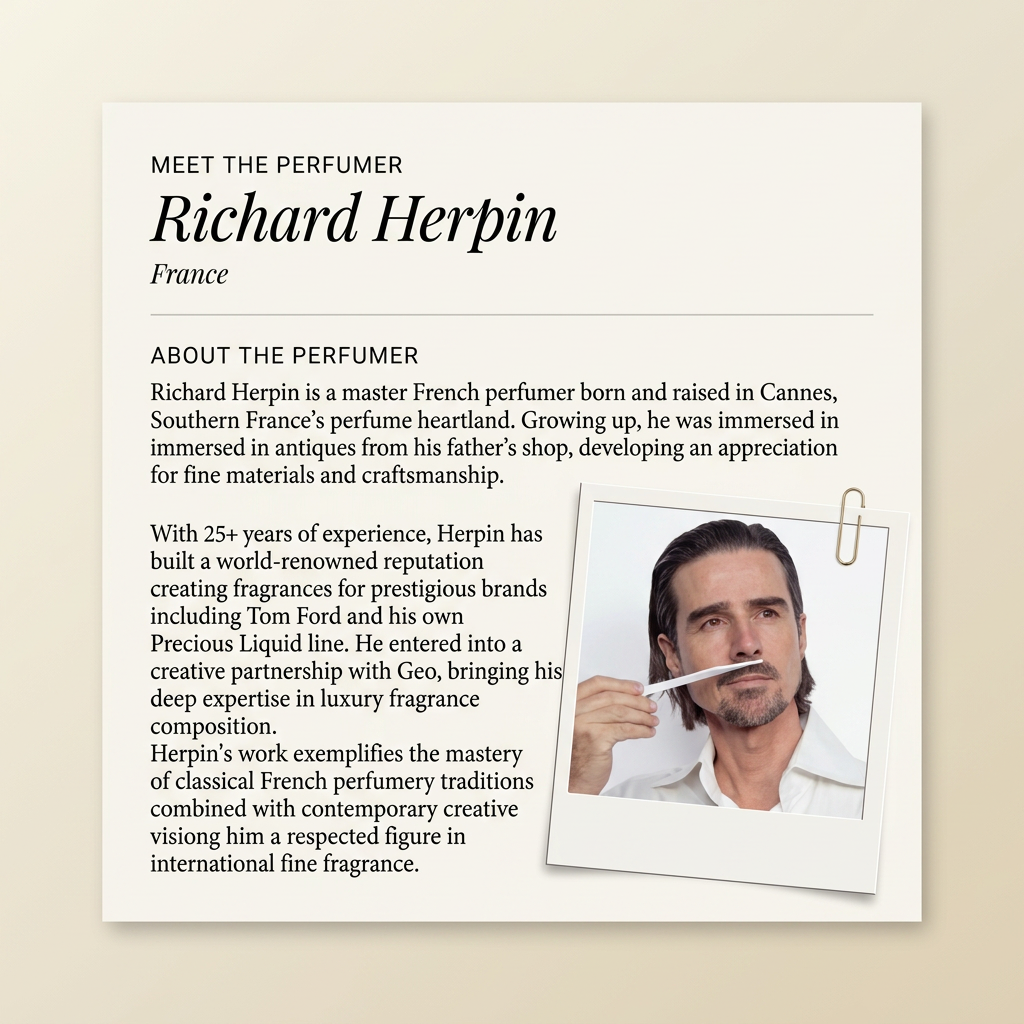 Richard Herpin perfumer profile
