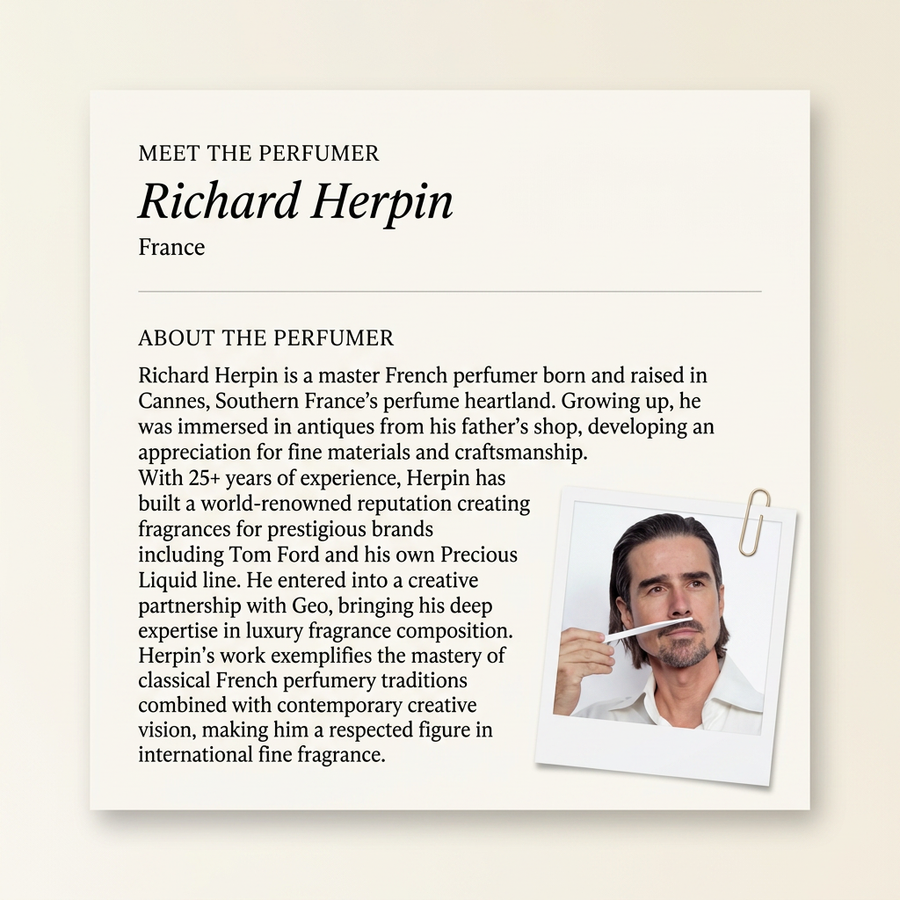 Richard Herpin perfumer profile