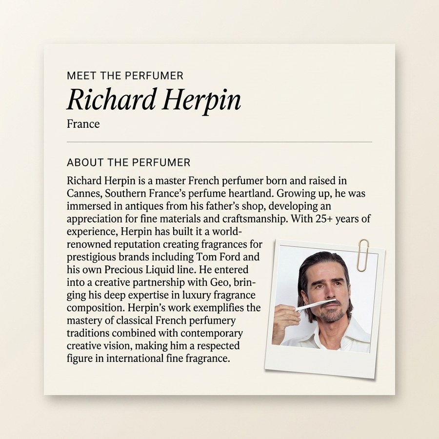 Richard Herpin perfumer profile
