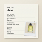Profumum Roma Arso fragrance profile card
