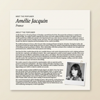 Amélie Jacquin perfumer profile