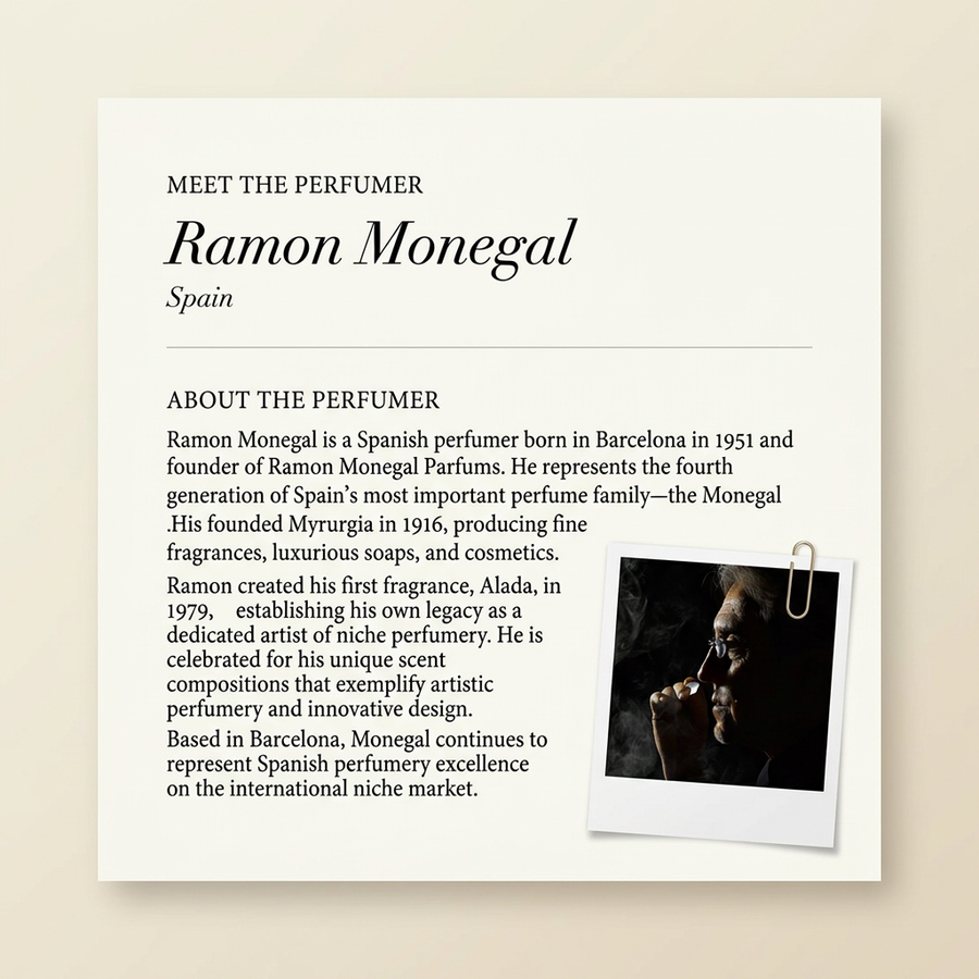Ramon Monegal perfumer profile