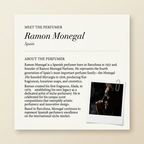 Ramon Monegal perfumer profile