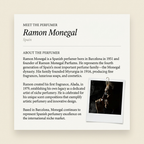 Ramon Monegal perfumer profile