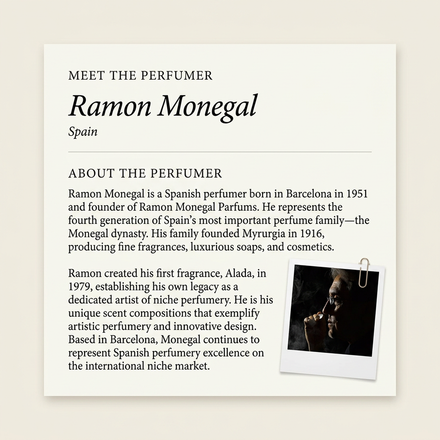 Ramon Monegal perfumer profile