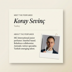 Koray Sevinç perfumer profile