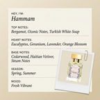 Régalien Hammam fragrance profile card