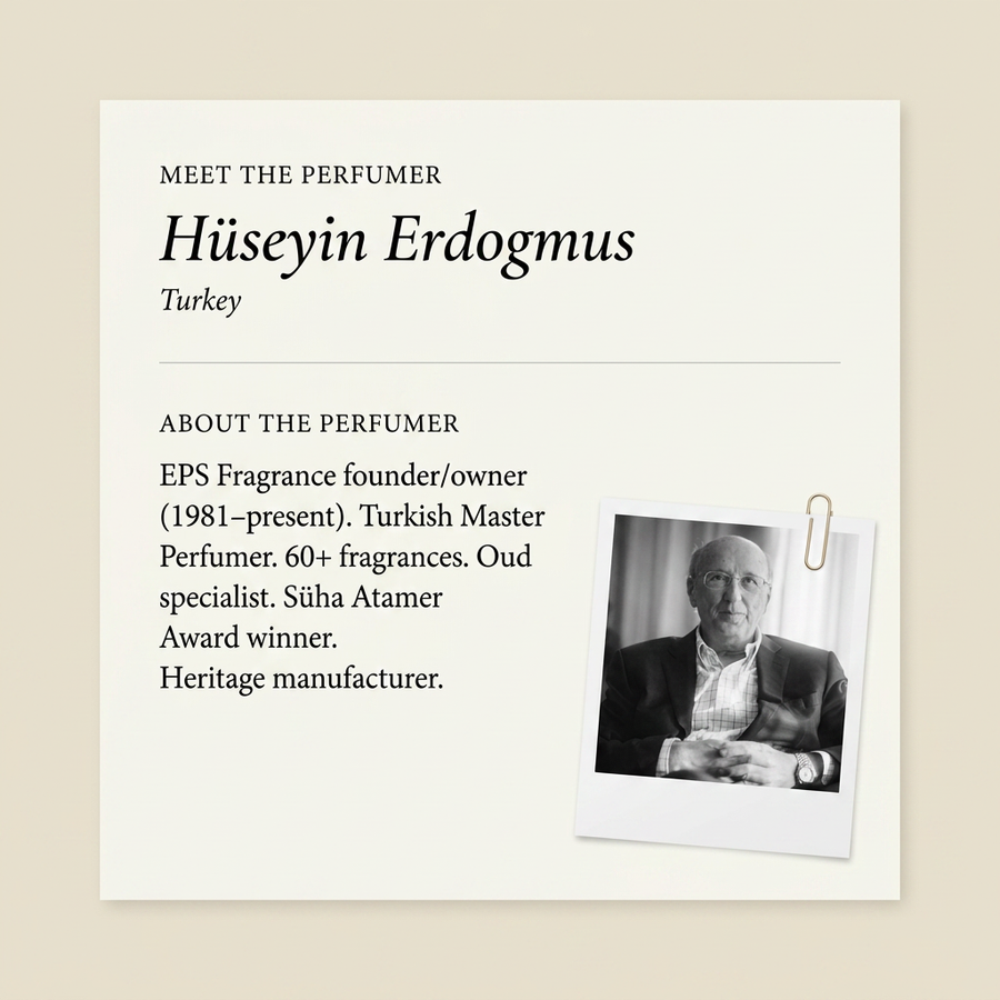 Hüseyin Erdogmus perfumer profile