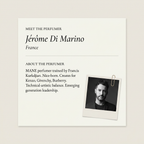 Jérôme Di Marino perfumer profile