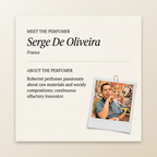 Serge De Oliveira perfumer profile
