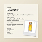 Royal Crown Celebration fragrance profile card