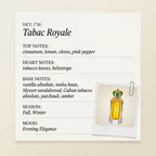 Royal Crown Tabac Royale fragrance profile card