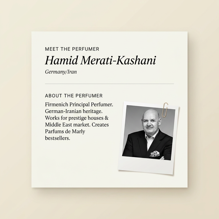 Hamid Merati-Kashani perfumer profile