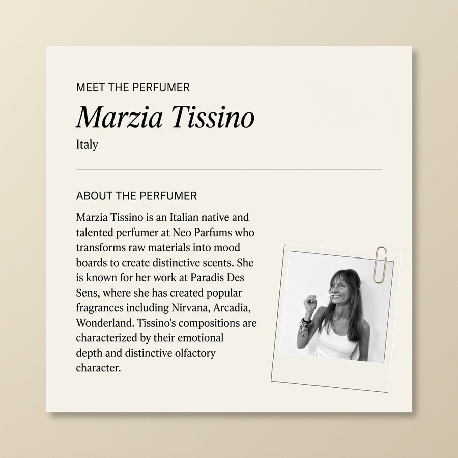 Marzia Tissino perfumer profile
