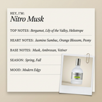 Scentologia Nitro Musk fragrance profile card