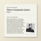 Pierre-Constantin Guéros perfumer profile