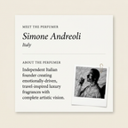 Simone Andreoli perfumer profile