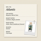 Soleil De Grace Atlantis fragrance profile card
