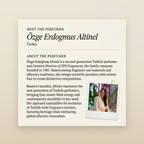 Özge Erdogmus Altinel perfumer profile