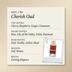 Soleil De Grace Cherish Oud fragrance profile card